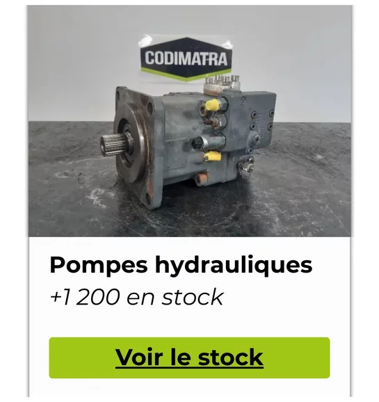 Capture slider pompe hydraulique