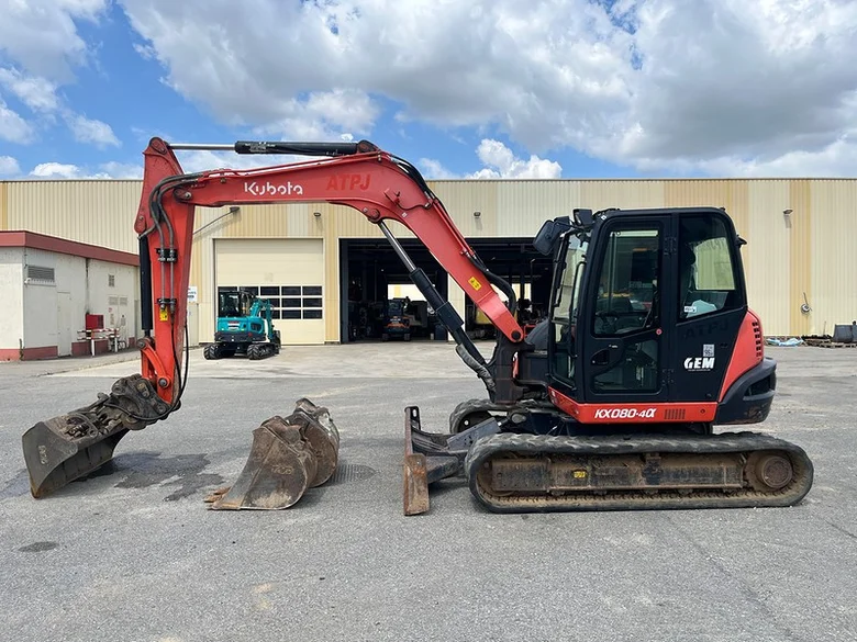 Mini diggers KUBOTA KX080