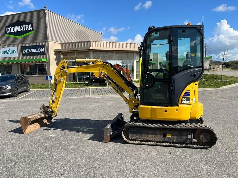 Mini diggers KOMATSU PC26MR-5