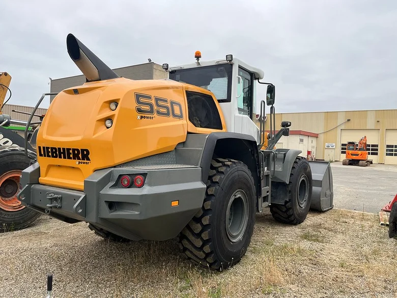 Cargadora sobre neumáticos LIEBHERR L550