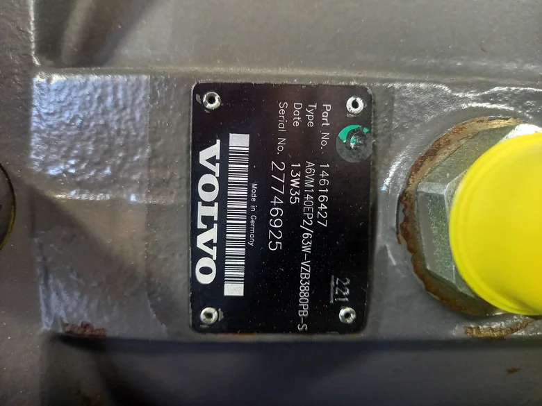 Motor hidráulico de avance para VOLVO EW160D