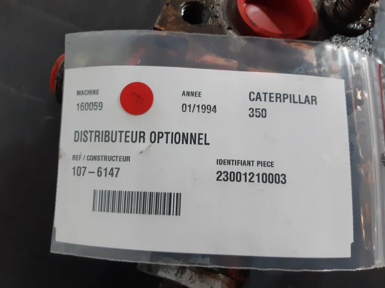 Hydraulic distributor for CATERPILLAR 350