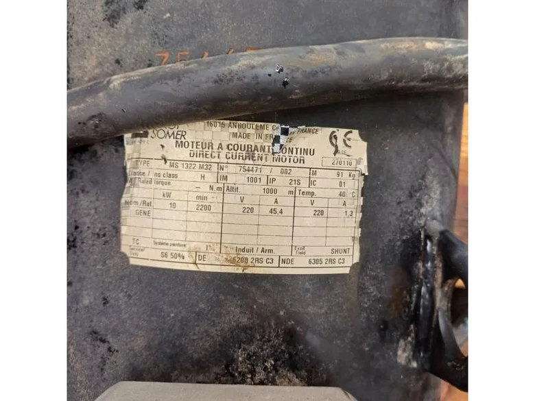 GENERATRICE ALIM MOT HYDRAULIC