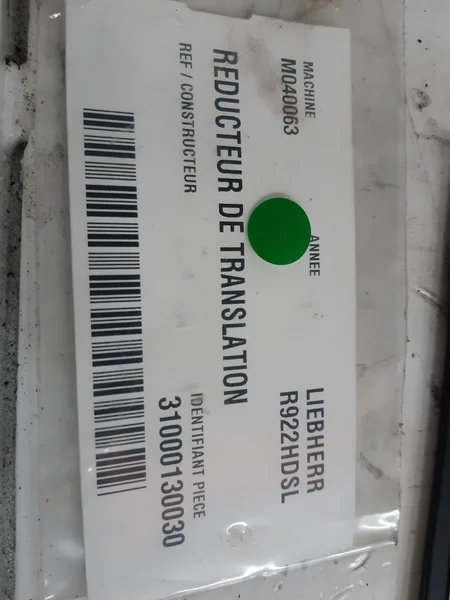 Reductor de traslación para LIEBHERR R922HDSL