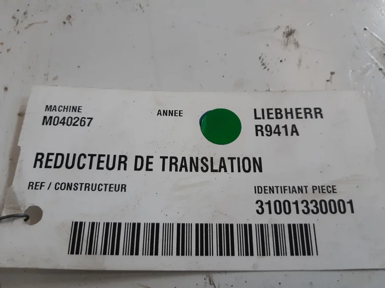 Final drive for LIEBHERR R941A