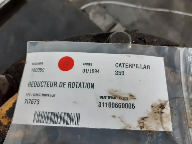 Rotation reducer for CATERPILLAR 350
