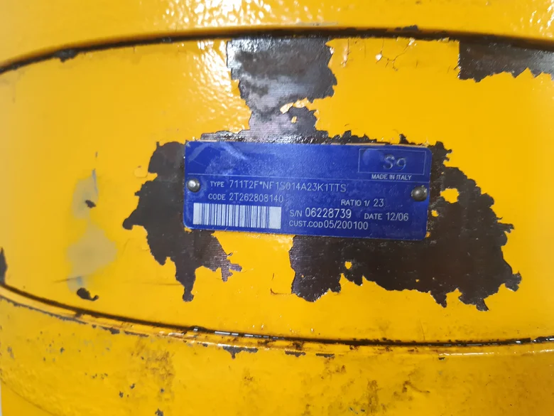 Reductor de rotación para JCB JS330XD