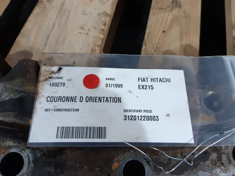Corona de orientación para FIAT HITACHI EX215