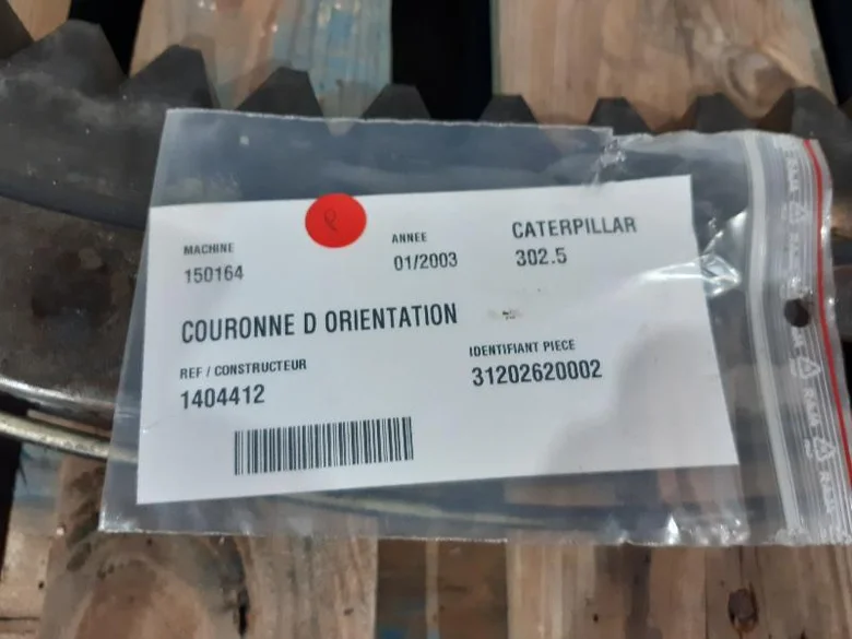 Couronne d'orientation pour CATERPILLAR 302.5