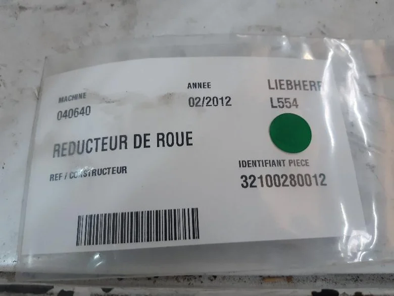 Réducteur de roue pour LIEBHERR L554