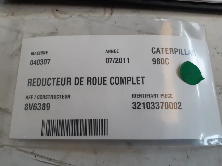 Reductor de rueda para CATERPILLAR 980C