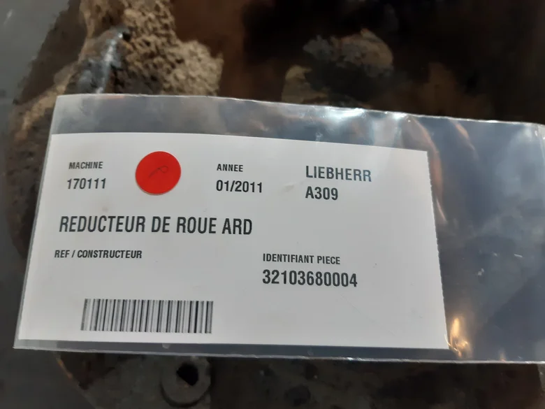 Reductor de rueda para LIEBHERR A309