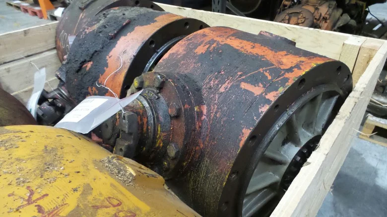 Differential axle for O&K F106