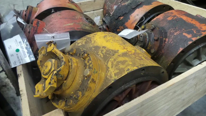Differential axle for O&K F106