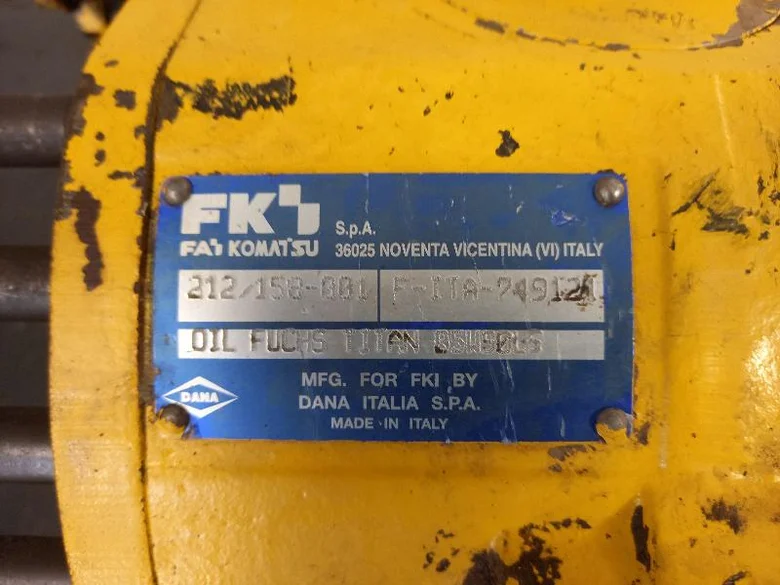 Nez de pont pour KOMATSU PW95