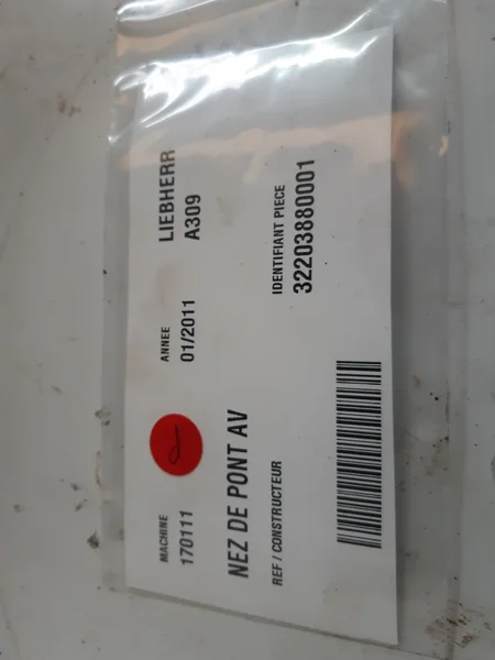Differential axle for LIEBHERR A309