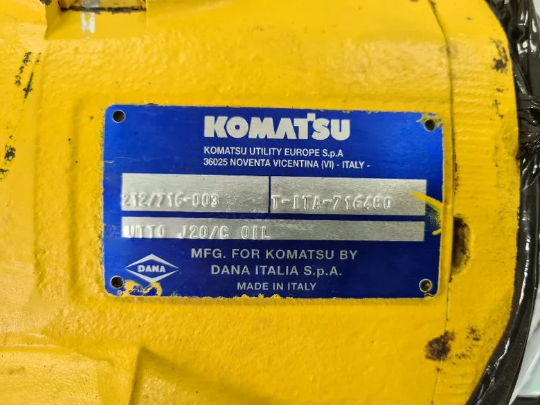 Differential axle for KOMATSU PW98MR-8