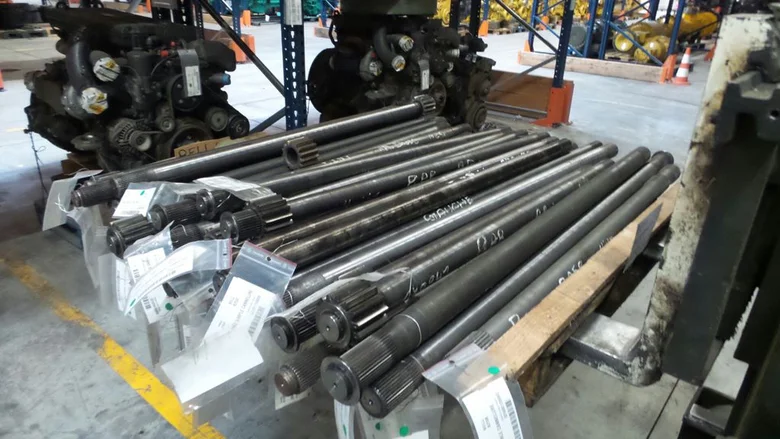 Eje de rueda para BELL B25C