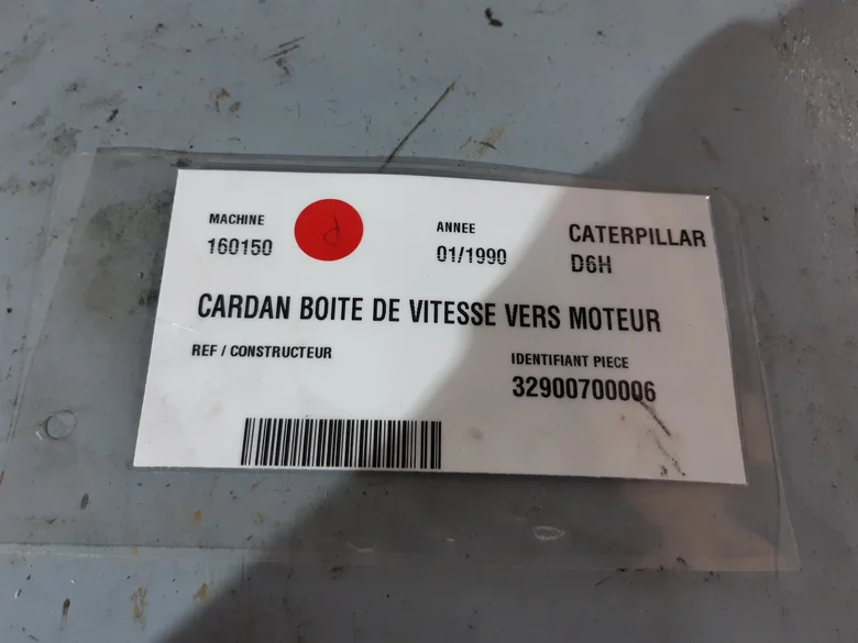Eje de transmisi f3n para CATERPILLAR D6H