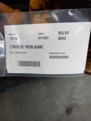 Étrier pour VOLVO A25C