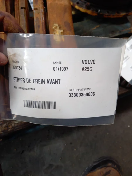 Pinza para VOLVO A25C