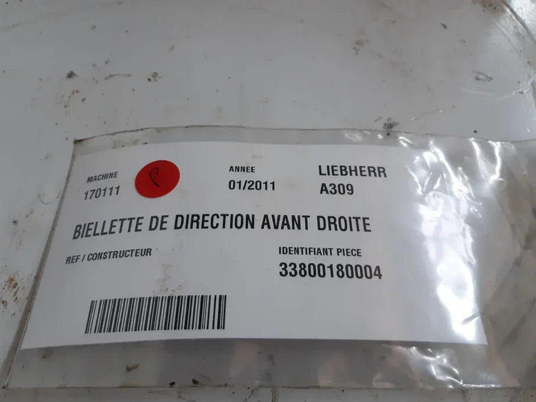 Tie rod for LIEBHERR A309