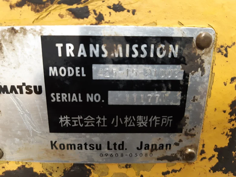Caja de velocidades para KOMATSU WA500-3H