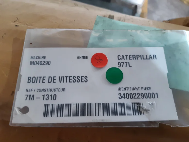 Gearbox for CATERPILLAR 977L