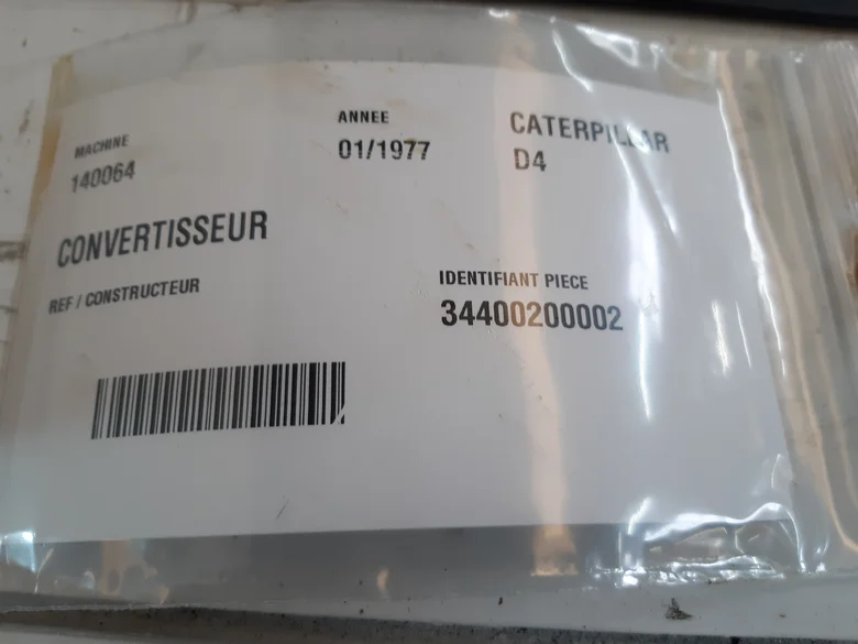 Convertidor para CATERPILLAR D4