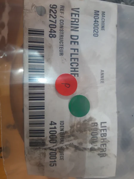 Cilindro de pluma para LIEBHERR R900LI
