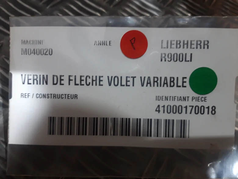 Cilindro de pluma para LIEBHERR R900LI