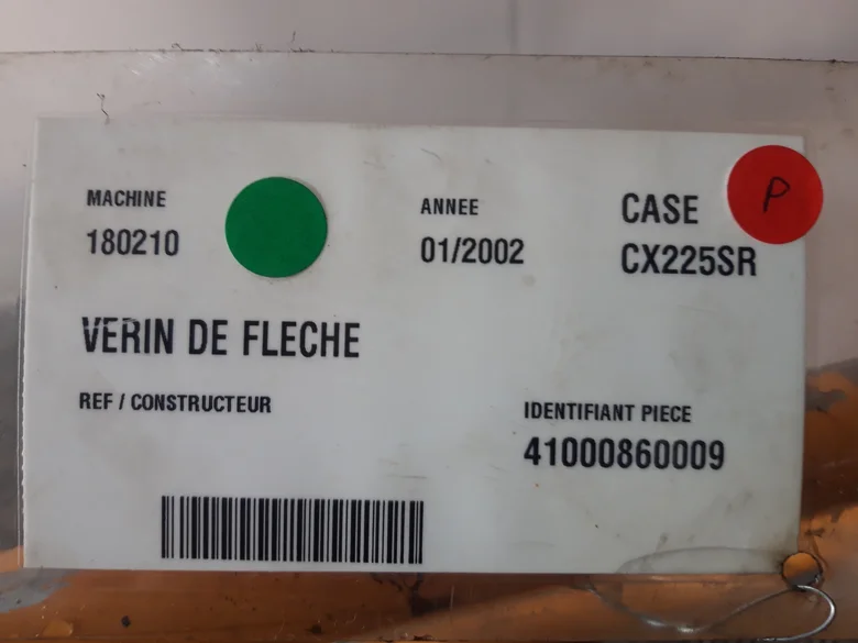 Boom cylinder for CASE CX225SR