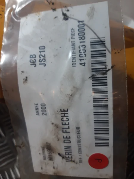 Cilindro de pluma para JCB JS210
