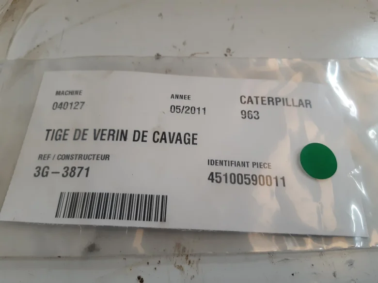 Vérin de cavage pour CATERPILLAR 963