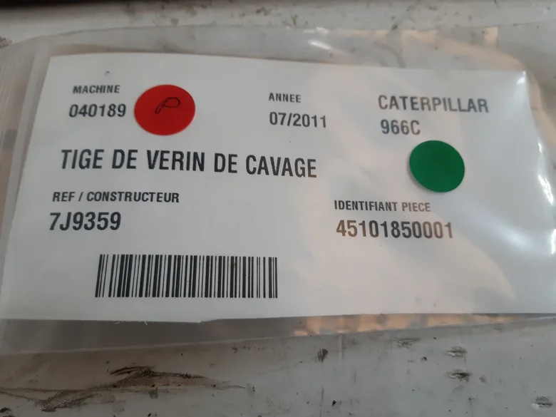 Vérin de cavage pour CATERPILLAR 966C