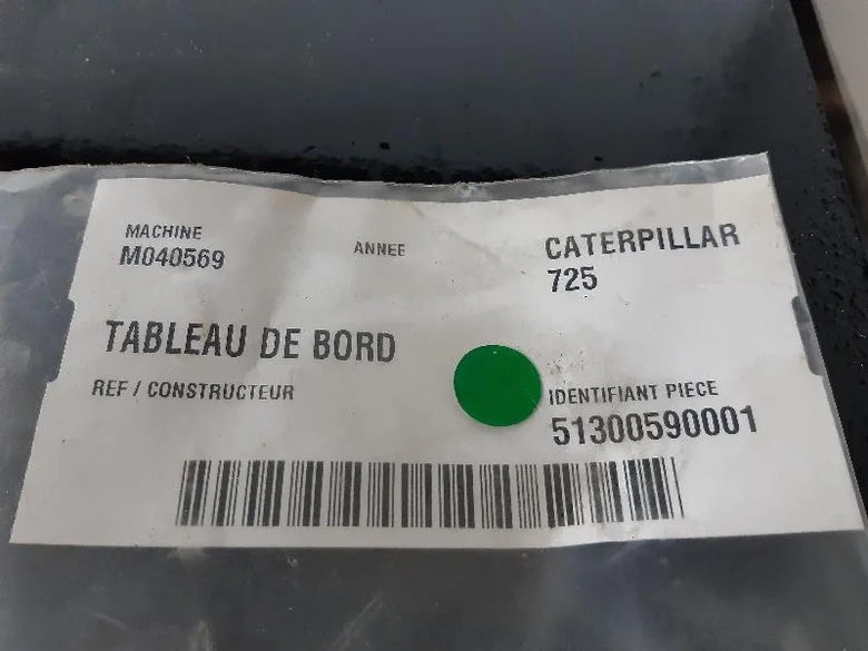 Tablero de instrumentos para CATERPILLAR 725