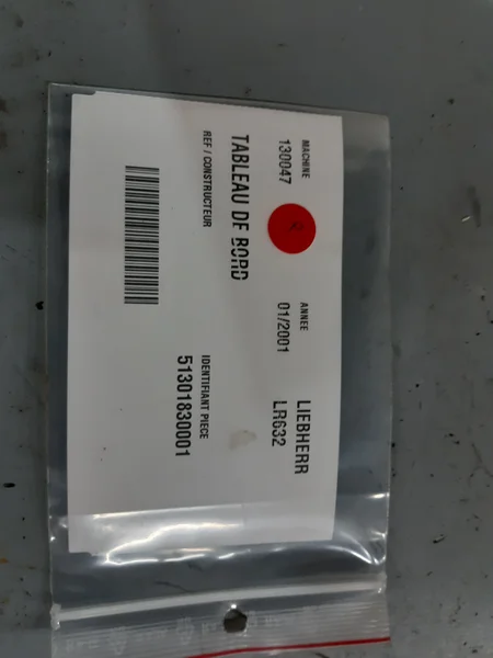 Dashboard for LIEBHERR LR632