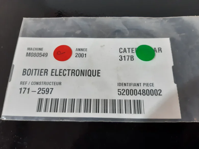 Boîtier électronique pour CATERPILLAR 317B