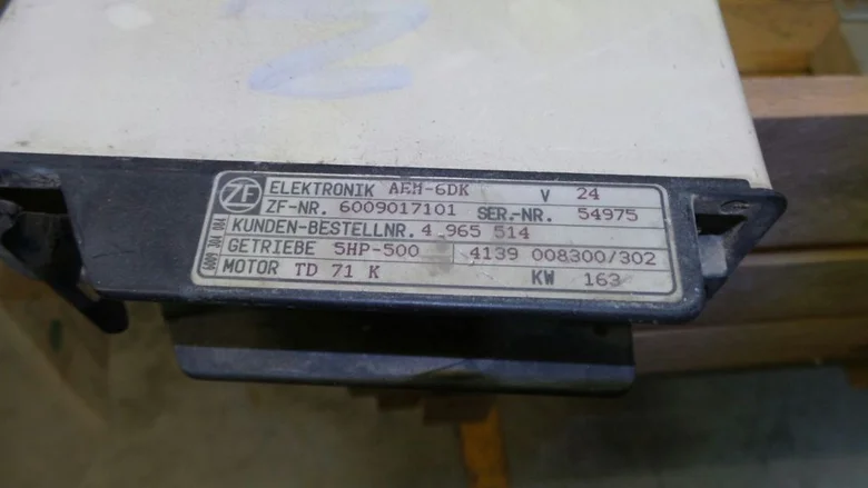 Electronic control unit for VOLVO A25B