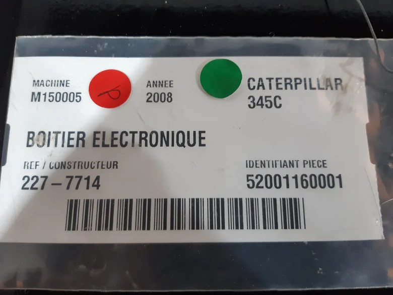 Electronic control unit for CATERPILLAR 345C
