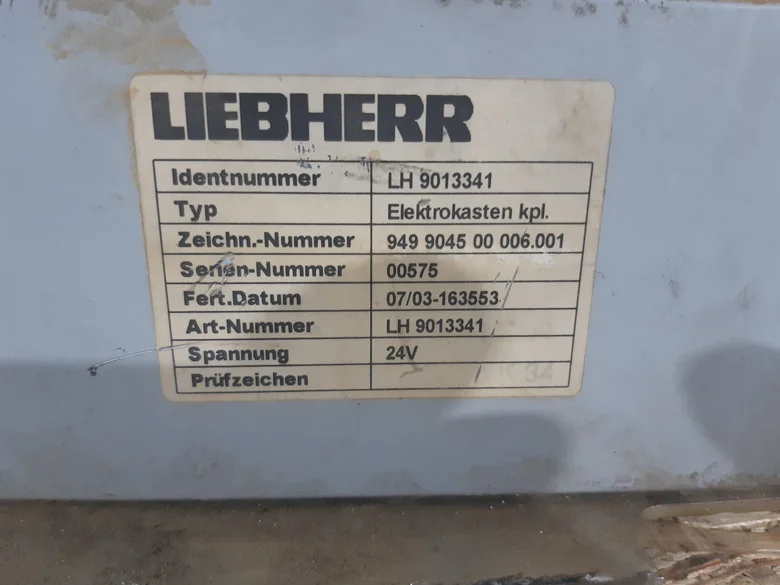 Boîtier électronique pour LIEBHERR R924COMP