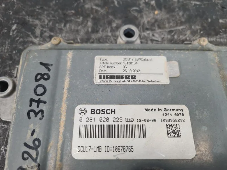 Electronic control unit for LIEBHERR R926LC