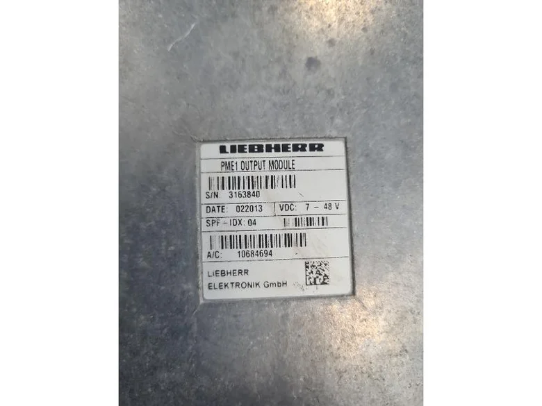 Unidad electrónica para LIEBHERR R926LC