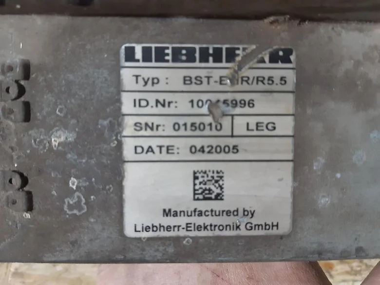 Boîtier électronique pour LIEBHERR A914B