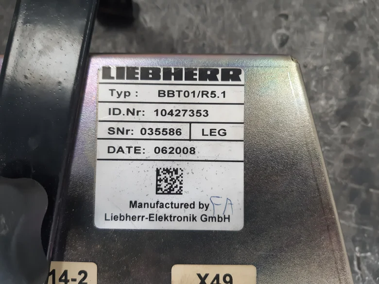 Tableau de bord pour LIEBHERR R974C