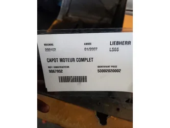 Capot pour LIEBHERR L566