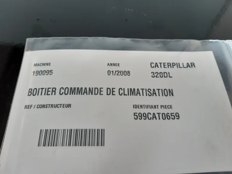 BOITIER COMMANDE DE CLIMATISATION