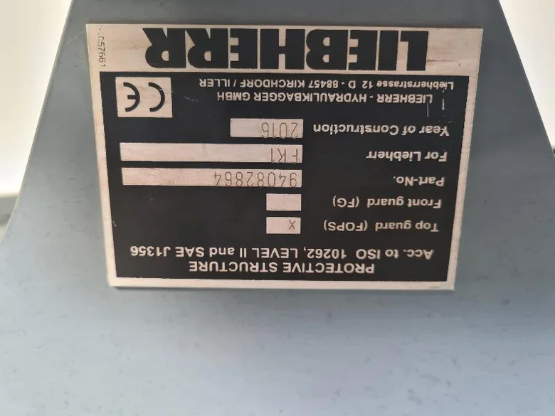 Cabin protection for LIEBHERR R926COMP
