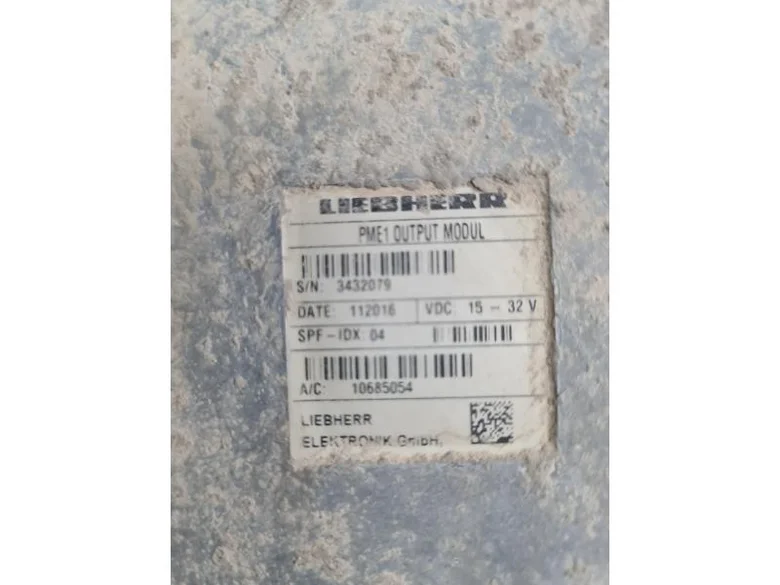 Electronic control unit for LIEBHERR R926COMP