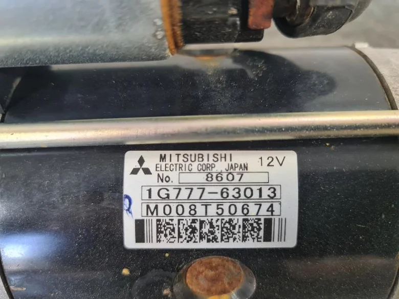 Motor de arranque para CATERPILLAR 308E2CR